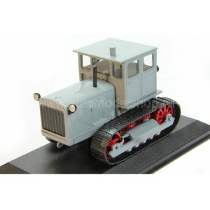 масштабные модели специальной техники Трактор Т-100 выпуск 32 серый 1 43