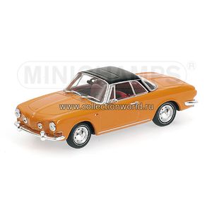 масштабные модели автомобиля VOLKSWAGEN KARMANN GHIA 1600 - 1966 - ORANGE L.E. 1296 pcs. 1 43