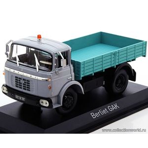 масштабные модели грузовика Berliet GAK Benne бортовой грузовик 1960 Grey/Light Green 1 43
