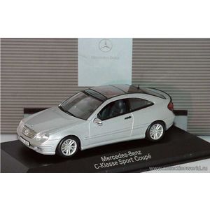 масштабные модели автомобиля MERCEDES BENZ C-CLASS SPORTCOUPE KOMPRESSOR 2002 1 43