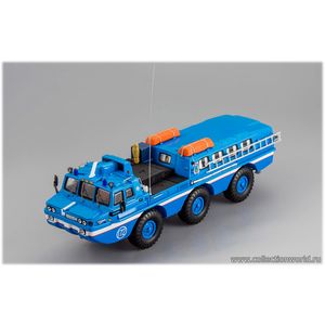 модель специальной техники ЗИЛ 49061 МЧС Синяя Птица в масштабе 1 43