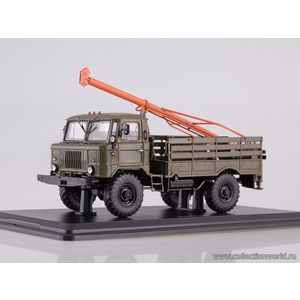 масштабные модели специальной техники БМ-302 (66) Бурильная машина 1 43