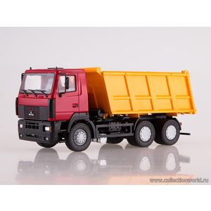 масштабные модели грузовика МАЗ 6501 самосвал. 1 43