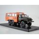 масштабная модель НЕФАЗ-42112 (4320) Вахтовый , темно-зеленый/оранжевый 1 43