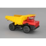 масштабная модель Карьерный самосвал-540 красный / желтый 1 43