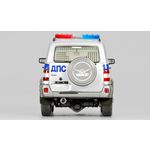 масштабная модель УАЗ Патриот (2010) ДПС 1 43