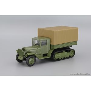 масштабные модели грузовика ЗИС 42 бортовой с тентом 1 43
