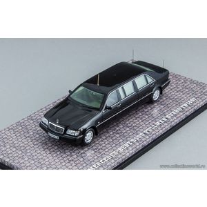масштабные модели автомобиля MERCEDES-BENZ S500 Pullman Guard (W140) (Президент Б. Ельцин) 1 43