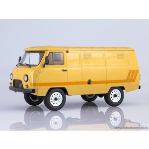 масштабные модели автобуса УАЗ-3741 жёлтый 1 18