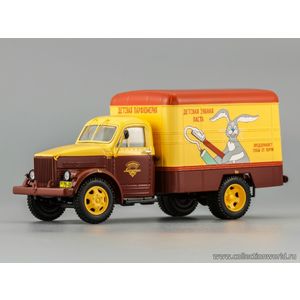 масштабные модели грузовика ГОРЬКИЙ 51 ФУРГОН ДЕТСКАЯ ПАРФЮМЕРИЯ 1953Г. 1 43