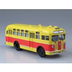 масштабная модель Модель 155 красно-жёлтый со шторками 1 43