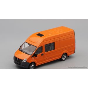 масштабные модели автобуса ГАЗельNext A32R32 оранжевый 1 43