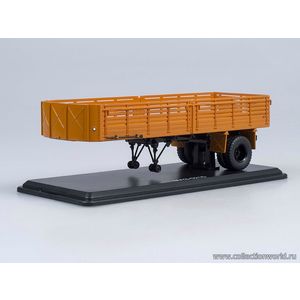 масштабные модели грузовика Полуприцеп МАЗ-5215 оранжевый 1 43