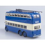 масштабная модель ЯТБ 3 Городской троллейбус двухэтажный 1 43