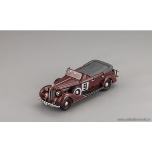 масштабные модели автомобиля ЗИС 102 ФАЭТОН МОСКВА 1940 1 43