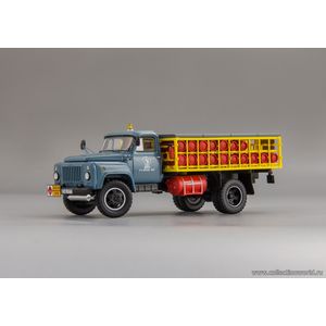масштабные модели грузовика СТБ1-52 1989-90 Латвия перевозка газовых баллонов 1 43