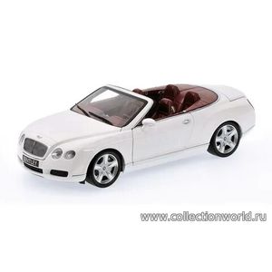 масштабные модели автомобиля BENTLEY CONTINENTAL GTC 2006 1 18