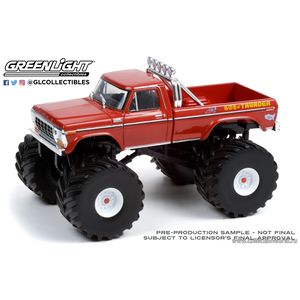масштабные модели автомобиля FORD F-250 Monster Truck Bigfoot God Of Thunder 1979 Бигфут колеса 66 дюймов 1 43