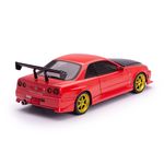 масштабная модель NISSAN Skyline GT-R (R34) 1999 со светодиодной подсветкой 1 18