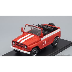 масштабные модели автомобиля УАЗ 469Б Пожарный 1 24