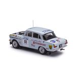 масштабная модель МОСКВИЧ 412 #88 37 МЕСТО РАЛЛИ 1000 ОЗЕР 1973 1 43