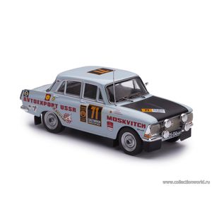 масштабные модели автомобиля МОСКВИЧ 412 #71 RALLY LONDON - MEXIKO 1 43