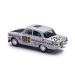 масштабная модель МОСКВИЧ 412 #28 RALLY LONDON - MEXICO 1970 1 43