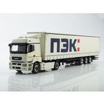 масштабная модель КАМАЗ 5490 с полуприцепом НЕФАЗ-93341 ПЭК 1 43
