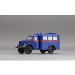 масштабная модель АМ-2 Милиция 1957г (ГОРЬКИЙ 63) с площадкой на крыше 1 43