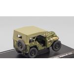 масштабная модель ГОРЬКИЙ 64 камуфляжный с тентом 1 43