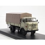 масштабная модель IFA W50L бортовой с тентом 1 43