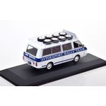 масштабная модель РАФ 2203 LATVIA AVTOEXPORT RALLY SERVICE 1 43
