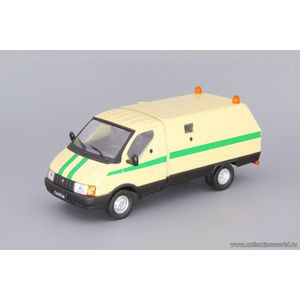 масштабные модели автобуса ГОРЬКИЙ 3302 Ратник инкассация 1 43