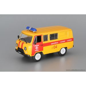 масштабные модели автобуса УАЗ 3909 Аварийная газовая служба 1 43
