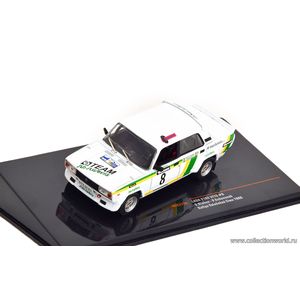 масштабные модели автомобиля ВАЗ-2105 ВФТС VFTS #8 Blahna/Schovanek Rally Valaska Zima 1986 1 43