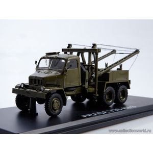 масштабные модели грузовика Praga V3S AV-3 Эвакуатор, хаки 1 43