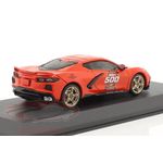 масштабная модель Chevrolet Corvette C8 Stingray Coupe 104th Running of the Indianapolis 500 Official Pace Car 2020 1 43