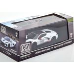 масштабная модель Chevrolet Corvette C8 Stingray Coupe Road America Official Pace Car 2020 1 43