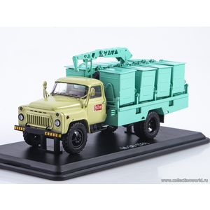 масштабные модели грузовика Контейнерный мусоровоз М-30-53 1 43