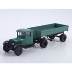 масштабная модель ЗИС-10 с полуприцепом, зеленый 1 43