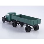 масштабная модель ЗИС-10 с полуприцепом, зеленый 1 43