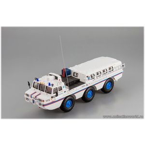 масштабные модели грузовика ЗИЛ 49061 МЧС 1 43