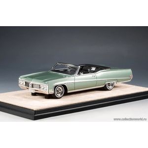 масштабные модели автомобиля Buick Electra 225 Convertible (открытый) 1970 зеленый металлик 1 43