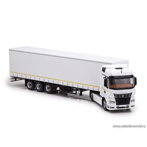 масштабные модели грузовика КАМАЗ-54901 с полуприцепом НЕФАЗ-93341 1 43