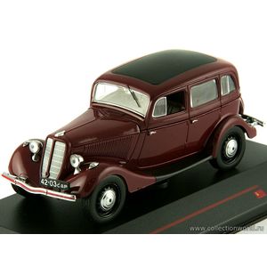 масштабные модели автомобиля ГОРЬКИЙ-М1, красный 1 43