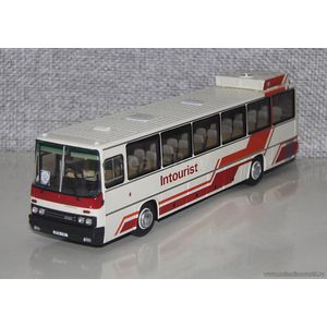 масштабные модели автобуса Икарус 250.70 Интурист земляничный 1 43