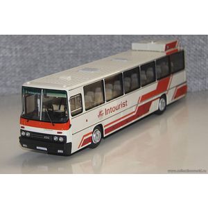 масштабные модели автобуса Икарус 250.70 Интурист Клубничный 1 43