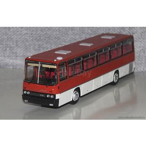 масштабные модели автобуса Икарус 256.54 с черным бампером 1 43