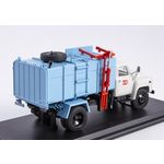 масштабная модель Мусоровоз КО-413 Горький-53, серый-синий 1 43