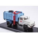 масштабная модель Мусоровоз КО-413 Горький-53, серый-синий 1 43